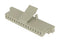 SAMTEC ISS1-16-L Connector Housing, w/Latch, White Nylon, 1Row, MicroMate ISS1 Series, Receptacle, 16 Ways, 2.54 mm