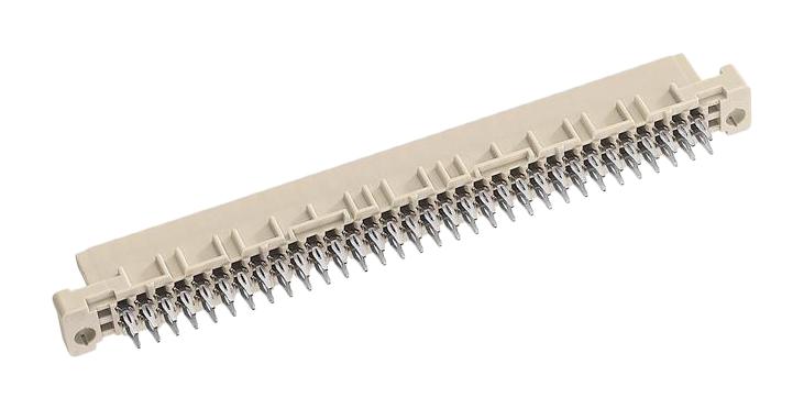 HARTING 09022646850 DIN 41612 Connector, 64 Contacts, Receptacle, 2.54 mm, 2 Row, a + b