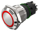 EAO 82-5552.1114 82-5552.1114 Vandal Resistant Switch 82 Series 19 mm Spdt Momentary Round Flat Flush Natural