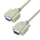 L-COM CRMN9MF-1 Computer Cable, D Subminiature Plug, 9 Way, D Subminiature Socket, 9 Way, 1 ft, 304.8 mm