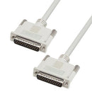 L-COM CS2N25MM-1 Computer Cable, D Subminiature Plug, 25 Way, D Subminiature Plug, 25 Way, 1 ft, 304.8 mm