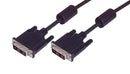 L-COM CTLDVIMMLZ-5 Audio / Video Cable Assembly, DVI-D (Single Link) Plug, DVI-D (Single Link) Plug, 5 ft, 1.5 m