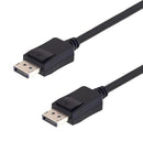 L-COM DPA00003-2M Audio / Video Cable Assembly, DisplayPort Plug, DisplayPort Plug, 6.6 ft, 2 m, Black