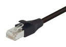 L-COM TRD855SCRBLK-3 Ethernet Cable, Cat5e, RJ45 Plug to RJ45 Plug, Black, 914.4 mm, 3 ft
