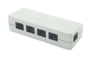 L-COM JMOD4U-1 Splitter, ISDN, 5 RJ45 8x8, Fully Wired, Shielded