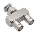 L-COM BA845 RF / Coaxial Adapter, BNC, Plug, BNC, Jack, Jack, Y Adapter, 50 ohm