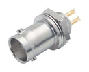 L-COM BAC930 RF / Coaxial Connector, Twin, BNC Coaxial, Straight Jack, Solder Cup, 78 ohm, Brass