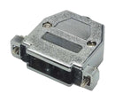 L-COM SDC25M D Sub Backshell, DB, 180°, Metallised Plastic Body