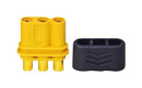 MULTICOMP PRO MP011763 Rectangular Power Connector, 3 Contacts, MR30, Cable Mount, Solder Cup, 3.5 mm
