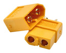 MULTICOMP PRO MP011770 Rectangular Power Connector, 2 Contacts, XT60, Cable Mount, Solder Cup, 7.2 mm, Plug