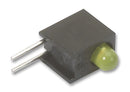 MARL 113-311-01 Circuit Board Indicator, Yellow, 1 LEDs, Through Hole, T-1 (3mm), 2 mA, 20 mcd