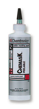 CHEMTRONICS CM8E Solder Mask, Pink, Bottle, 30mins Dry Time, 236ml