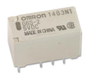 ARATAS G6S-2G DC3 Signal Relay, 3 VDC, DPDT, 2 A, G6S Series, Surface Mount, Non Latching