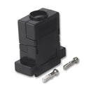 MH CONNECTORS MHCCOV-15SCL-BK D Sub Backshell, Black, MHCCOV-SC, DA, 180°, Plastic Body