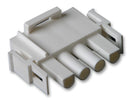 TE CONNECTIVITY - AMP 350779-4 Connector Housing, Universal MATE-N-LOK, Plug, 4 Ways, 6.35 mm