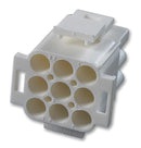 TE CONNECTIVITY - AMP 350720-4 Connector Housing, Universal MATE-N-LOK, Plug, 9 Ways, 6.35 mm, Universal MATE-N-LOK Connectors