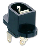 LUMBERG NEB/J 21 DC Power Connector, Jack, 500 mA, 1.9 mm, Panel Mount, Solder