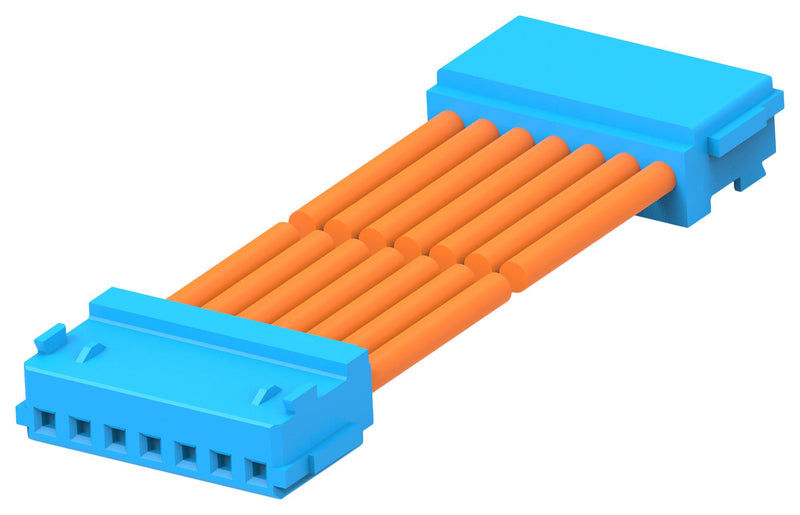 TE CONNECTIVITY 2405870-7 Cable Assembly, CN1 Connector to CN2 Connector, 7 Ways, 1.5 mm, 1 Row, 300 mm, 11.8 "