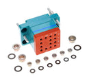 AMPHENOL PCD RSL116050 Relay Socket, Panel, Stud, 14 Pins, 10 A, RSL Series