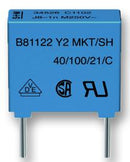TDK B81123C1682M000 Safety Capacitor, Metallized PP, Radial Box - 2 Pin, 6800 pF, ± 20%, Y1, Through Hole