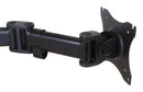 PRO SIGNAL 83-17548 LCD VESA Desk Mount, Quad, 726 mm x 116 mm x 900 mm, 13" to 27" LCD Monitors, Steel