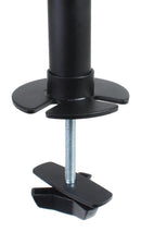 PRO SIGNAL 83-17548 LCD VESA Desk Mount, Quad, 726 mm x 116 mm x 900 mm, 13" to 27" LCD Monitors, Steel