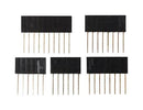 MCM 83-15411 PCB Receptacle, Board-to-Board, 2.54 mm, 1 Rows, 10 Contacts, Through Hole Straight