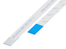 GCT 05-05-A-0152-A-4-06-4-T FFC / FPC Cable, 5 Core, 0.5 mm, Same Sided Contacts, 6 ", 152 mm, White