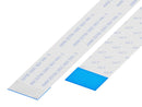 GCT 05-16-D-0076-A-4-06-4-T FFC / FPC Cable, 16 Core, 0.5 mm, Opposite Sided Contacts, 3 ", 76 mm, White