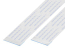 GCT 05-26-D-0076-A-4-06-4-T FFC / FPC Cable, 26 Core, 0.5 mm, Opposite Sided Contacts, 3 ", 76 mm, White