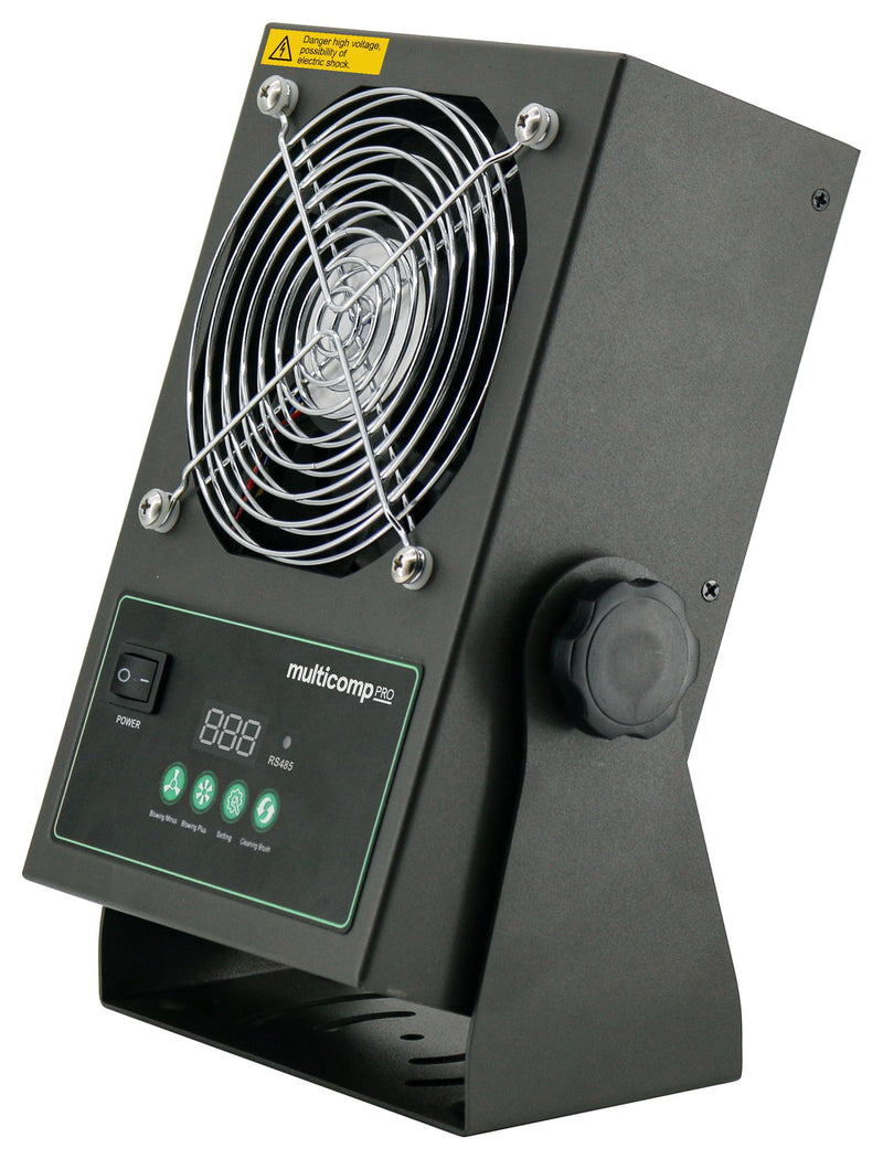 MULTICOMP PRO MP741064 Static Eliminator AC Ion Fan, Benchtop, Remote Control, 240V, 20W
