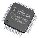 INFINEON TLF35585QUS01XUMA2 Power Management IC, 2 LDO, 4 Regulated Outputs, 1 Step Down Converter, 40 V Supply, TQFN-EP-48 TLF35585QUS01, SP006005534
