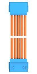 TE CONNECTIVITY 2405870-5 Cable Assembly, CN1 Connector to CN2 Connector, 5 Ways, 1.5 mm, 1 Row, 300 mm, 11.8 "