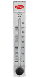 DWYER RMB-56-SSV Air Flowmeter, SS Valve, 50 to 500 SCFH, 100 psi, 3 % Accuracy, 1/4" FNPT, RATE-MASTER RMB Series