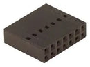 MOLEX 22-55-2061 Connector Housing, Black, SL 70450 Series, Receptacle, 6 Ways, 2.54 mm