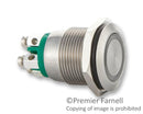 BULGIN LIMITED MPI002/TERM/GN SWITCH, VANDAL RESISTANT, SPST, 50mA