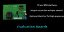 SUPERIOR SENSORS EB01-I2C Evaluation Board, Pressure Sensor, Connection Cable, USB Drive, I2C, Software and Documentation EB01