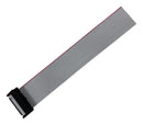 MULTICOMP PRO MP012736 Ribbon Cable, IDC Receptacle to Free End, 20 Ways, 11.81 ", 300 mm, 2.54 mm