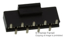 MULTICOMP PRO MC-SVS1-S04-G PCB Receptacle, Board-to-Board, 1.27 mm, 1 Rows, 4 Contacts, Surface Mount, MC-SVS1-S