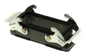 MOLEX 93601-2577 Heavy Duty Connector, Base, Bulkhead Mount, Top Entry, Aluminium Body, 2 Lever, 16B