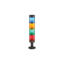 MULTICOMP PRO MP-50LA2W Tower Light LED Unit, Blinking, Amber, 110 VAC, IP65, NEMA 1/2/3/3R/4/4X/12/13, 68mm H, 50mm Lens