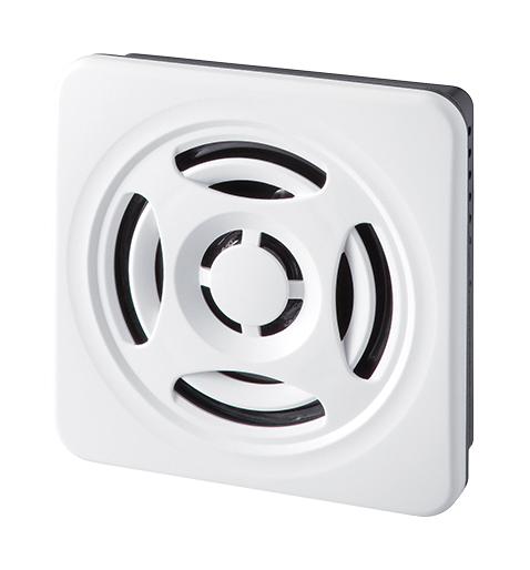PATLITE BSV-24P-W Speaker, 15 Tone, 87 dB, 24 VDC, Off White Cover, 1 kHz, IP54, -10 to 50 &deg; C, 75 mm D, BSV Series