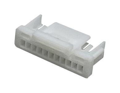MULTICOMP PRO MP013844 Connector Housing, Natural, Nylon 6.6, MP 1MM Lock Wire-to-Board, Receptacle, 11 Ways, 1 mm