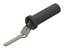 CAL TEST ELECTRONICS CT4425-0 Banana Test Connector, Jack, Cable Mount, 30 A, Nickel Plated Contacts, Black