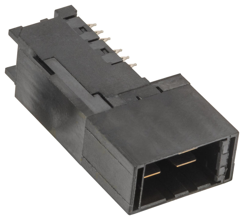 AMPHENOL COMMUNICATIONS SOLUTIONS 928-4000-A7H Connector, 4 Diff Pair, XCede HD Series, Receptacle, Press Fit