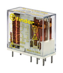 Finder 501290125000 501290125000 Safety Relay 12 VDC Dpdt 50 Series Through Hole 8 A Solder