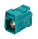 TAOGLAS FK2FZVV RF / Coaxial Connector, Code Z, Water Blue, FAKRA Coaxial, Straight Jack, Crimp, 50 ohm