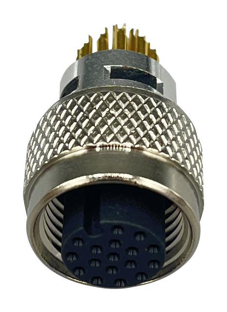 NORCOMP 858-017-203RSS4 SENSOR CONN, M12, 17POS, RCPT, CABLE