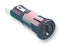 BULGIN LIMITED FX0458/2 Fuseholder, Panel Mount, Snap Fit, 250V, 10A, Solder Tags, Screw Cap, Screwdriver, Black, PC2