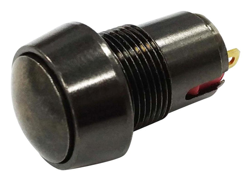 MULTICOMP PRO MP-PB7-04MB4WARM Vandal Resistant Switch, 0.476 ", SPST-NO-DM, Momentary, Round Domed, Black